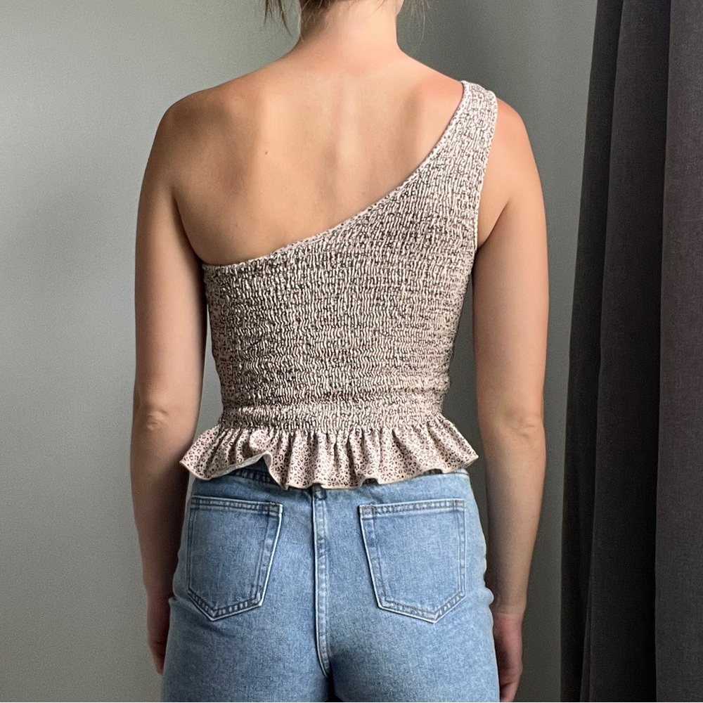 🔥One Sleeve Leopard Top - Picture 4 of 13